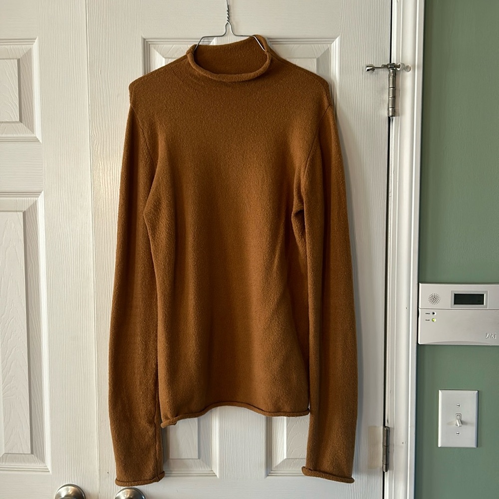 Women's L/XT Long Sleeve Mock Neck Sweater - Brown